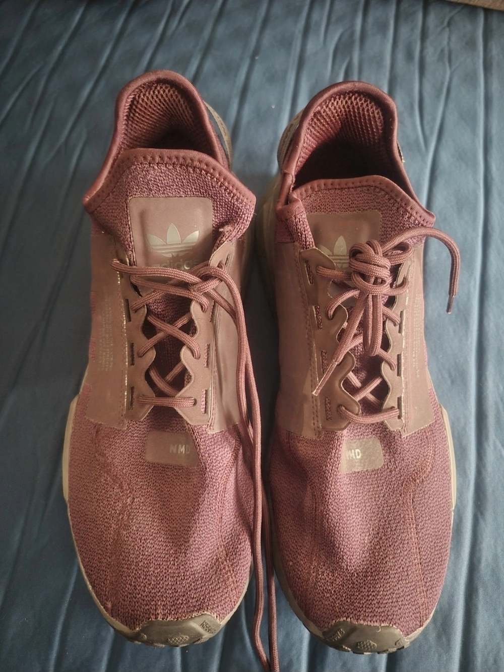adidas Men’s Athletic Runners in Burgundy / Maroon